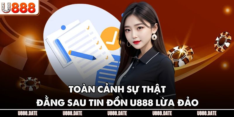 Toàn cảnh sự thật đằng sau tin đồn U888 lừa đảo